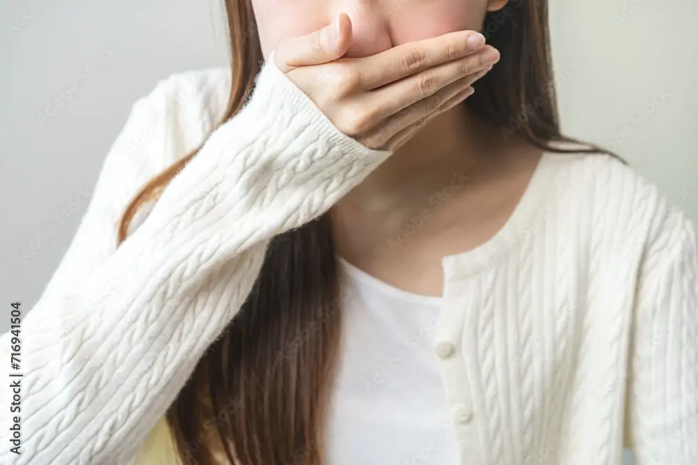 嘔吐反射があり歯科治療がつらい方のイメージ